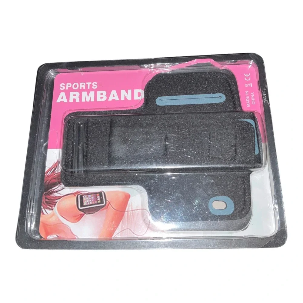 Sports‎ Arm Band For I Phone 5G Black Hook & Loop Fasteners